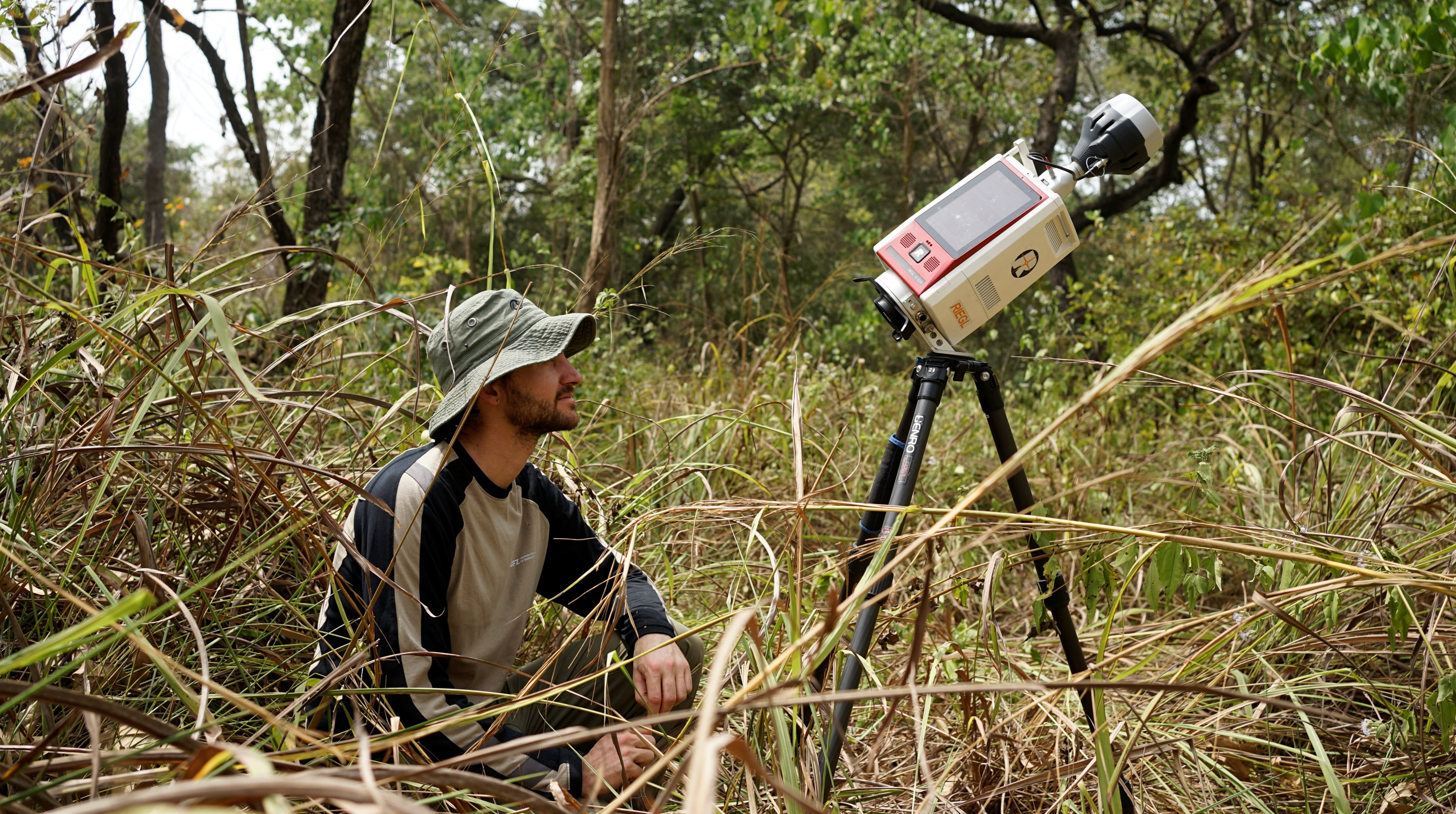 field campaign sites in Ghana