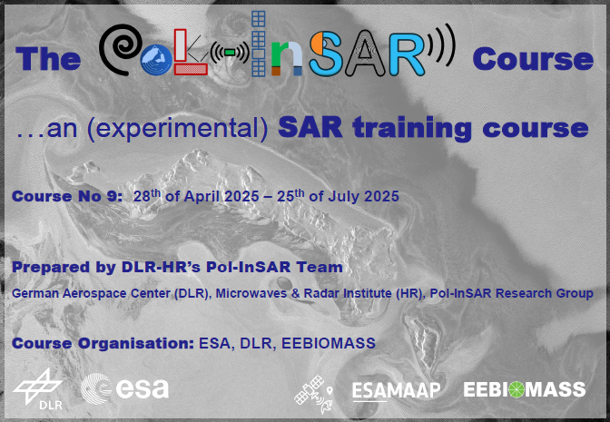 The new PolinSAR course is now open for registration!