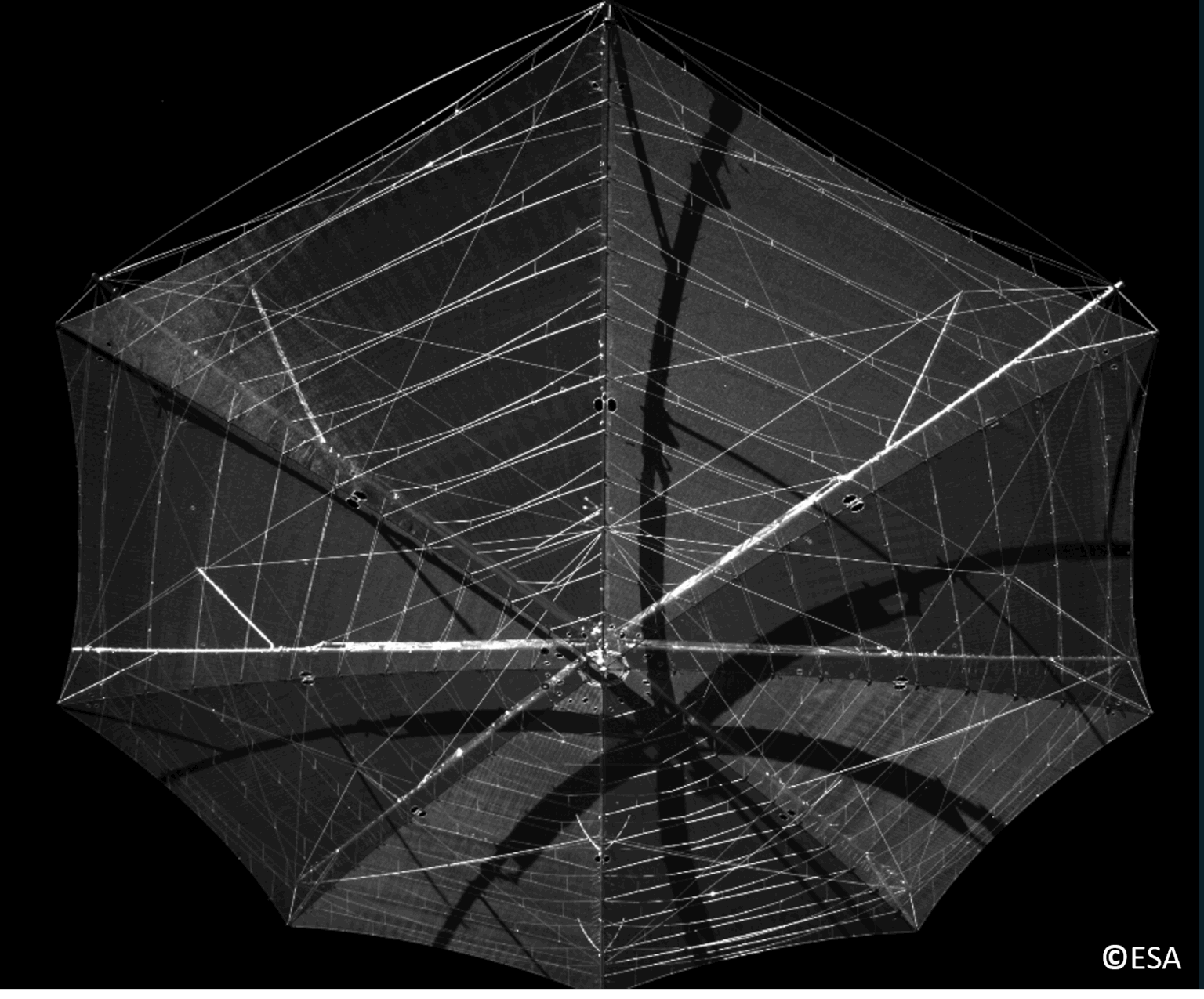 Successful deployment of 12m-diameter antenna!